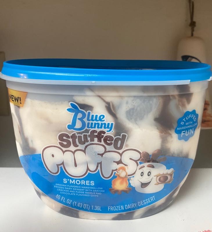 Blue bunny ice outlet cream stuffed animal