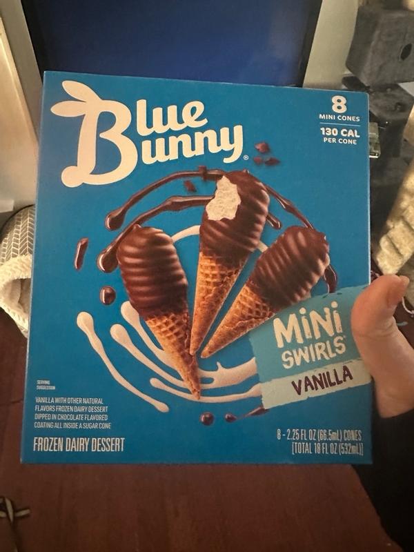Mini Swirls® Nutty Fudge Sundae - Blue Bunny