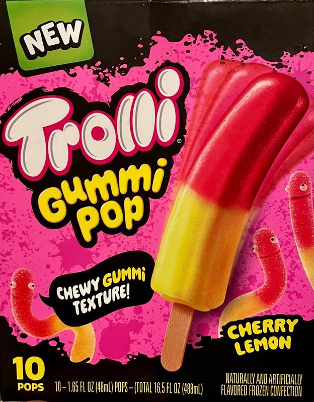 Buy Trolli Frozen Gummi Ice Pops Chewy Sour Gummy Candy Frozen