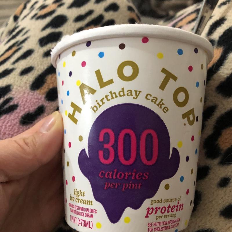 Halo top birthday deals cake