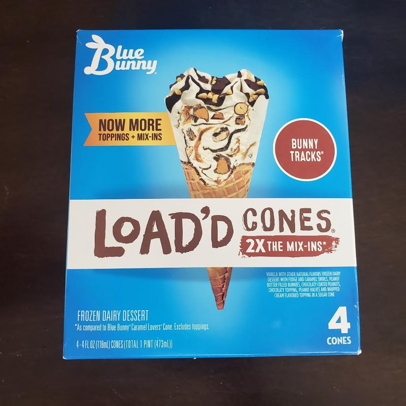 Blue Bunny Loaded Cones | peacecommission.kdsg.gov.ng