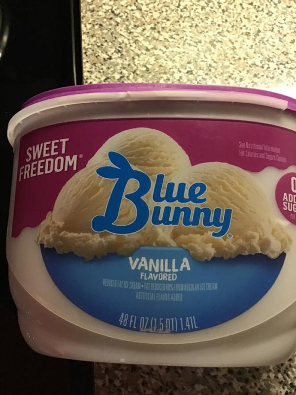 Blue Bunny Vanilla Bean Ice Cream Tub, 48 oz - Fry's Food Stores