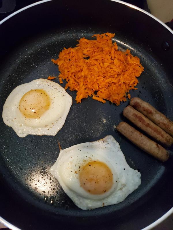 Cooking Breakfast With My New Pan
