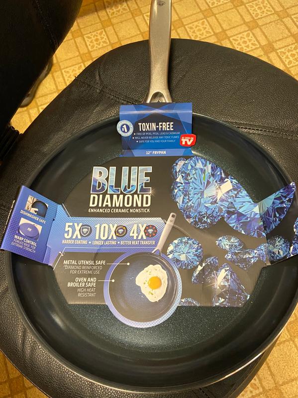 Blue Diamond Cookware Set - Blue, 10 pc - Fred Meyer