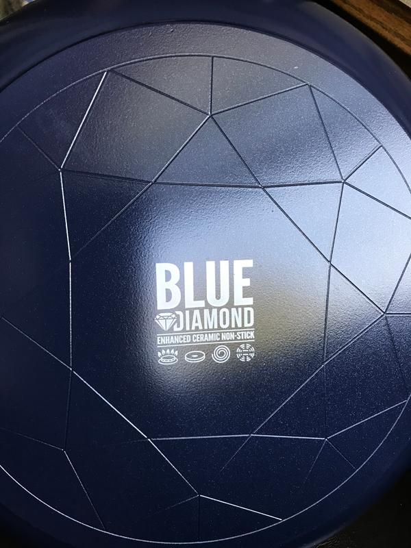 Blue Diamond Red 12 Frypan