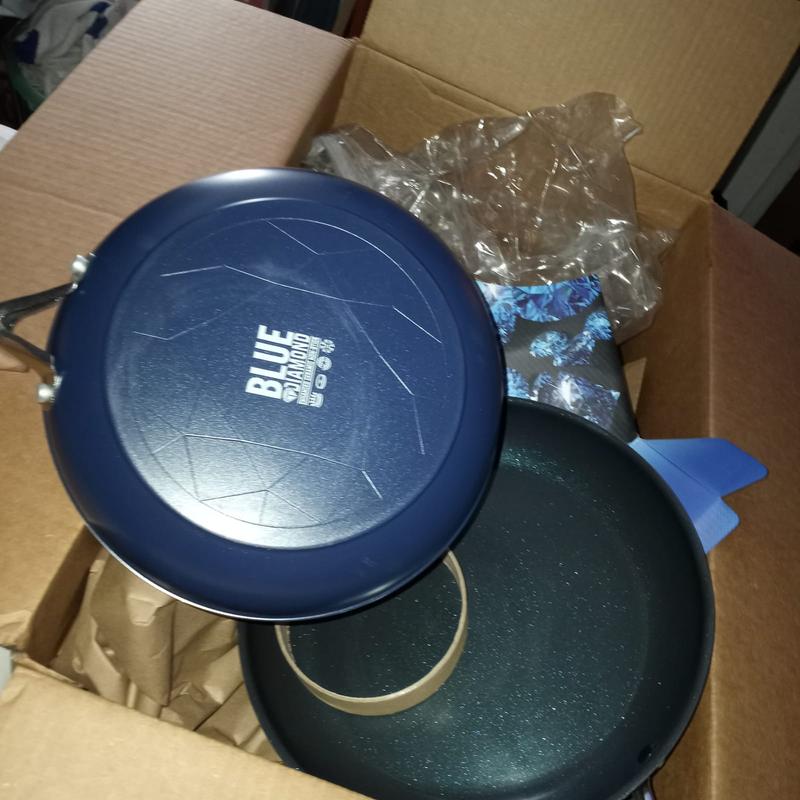 Blue Diamond Open Frypan - Blue, 8 in - Kroger