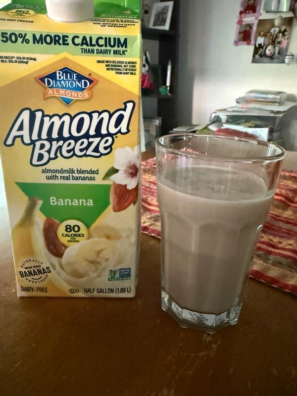 Almond Breeze Almondmilk Blended with Real Bananas | Blue Diamond