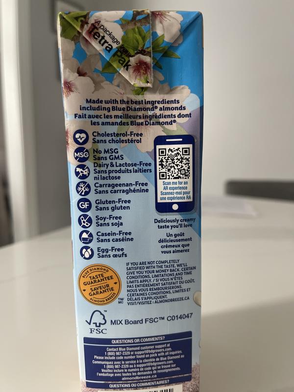 Almondmilk Original | Milk Alternative | Almond Breeze® | Blue Diamond