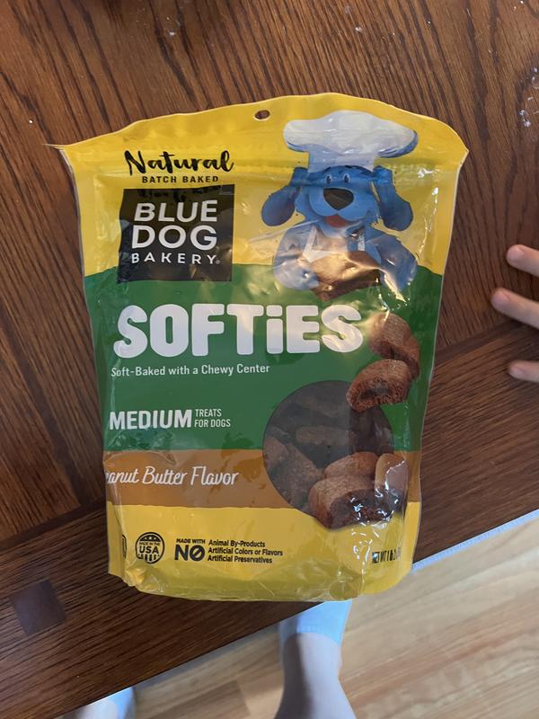 Blue dog bakery softies peanut butter dog outlet treats