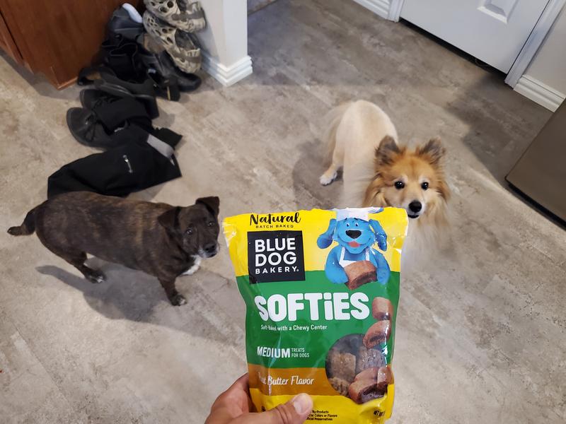 Blue dog bakery softies peanut butter dog clearance treats