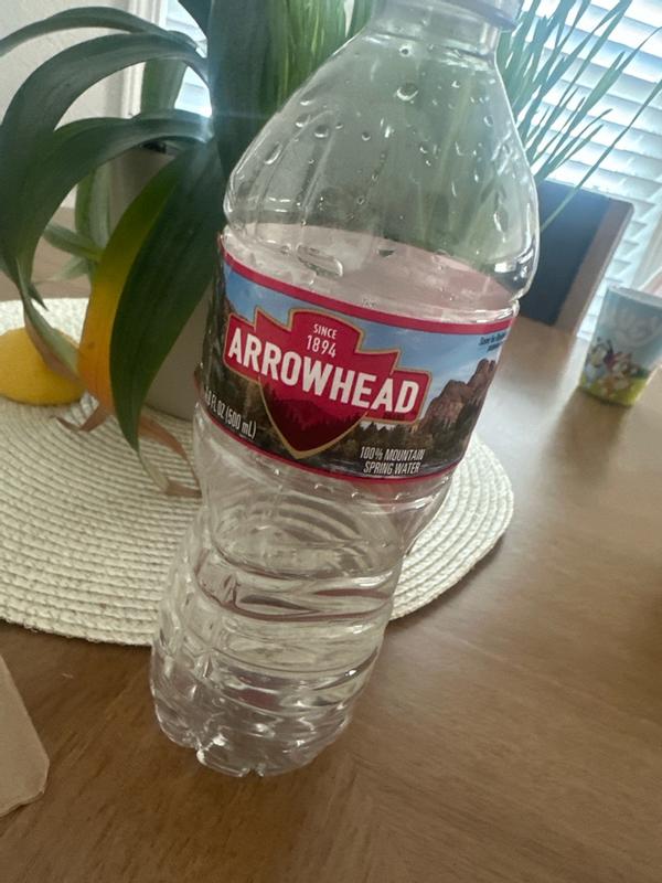 Arrowhead Natural Spring Water, 20 fl oz Plastic Bottle