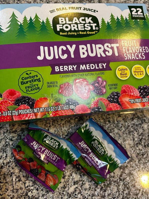 Buy Black Forest Juicy Burst Fruit Snacks - Berry Medley, 17.6 oz