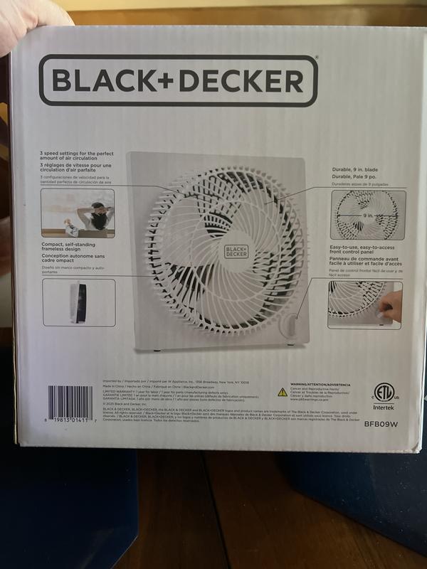 Rear of the box.
