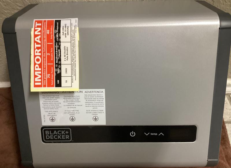 Black & Decker 27 kW Electric Tankless Water Heater at Tractor Supply Co.
