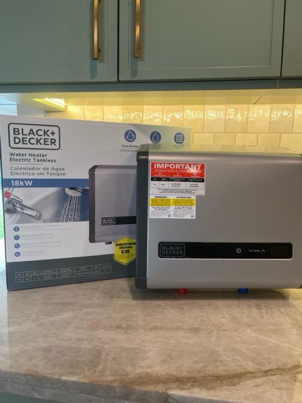 BLACK DECKER Pro 240 Volt 18 kW kW 4.12 GPM Tankless Electric