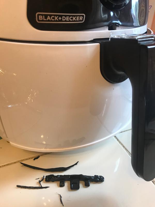 Broken pieces after a few uses