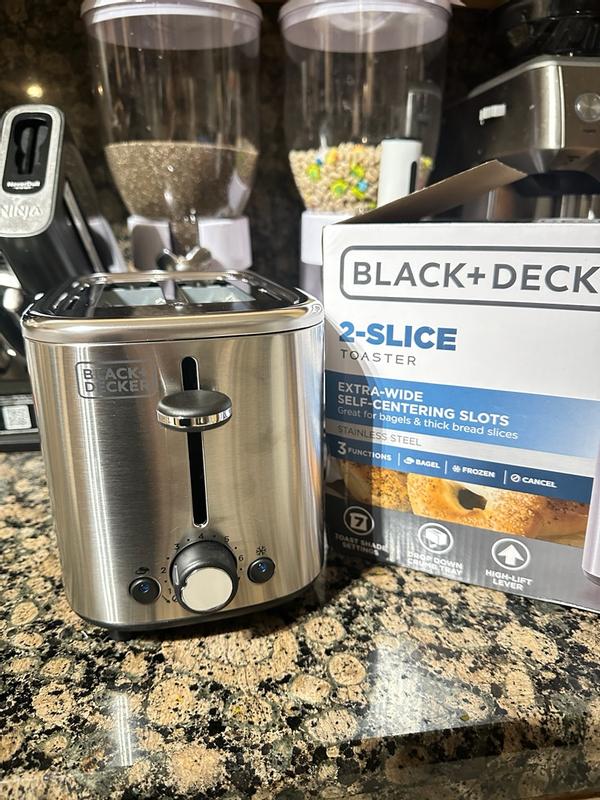 TR0012SS 2-Slice Toaster BLACK DECKER