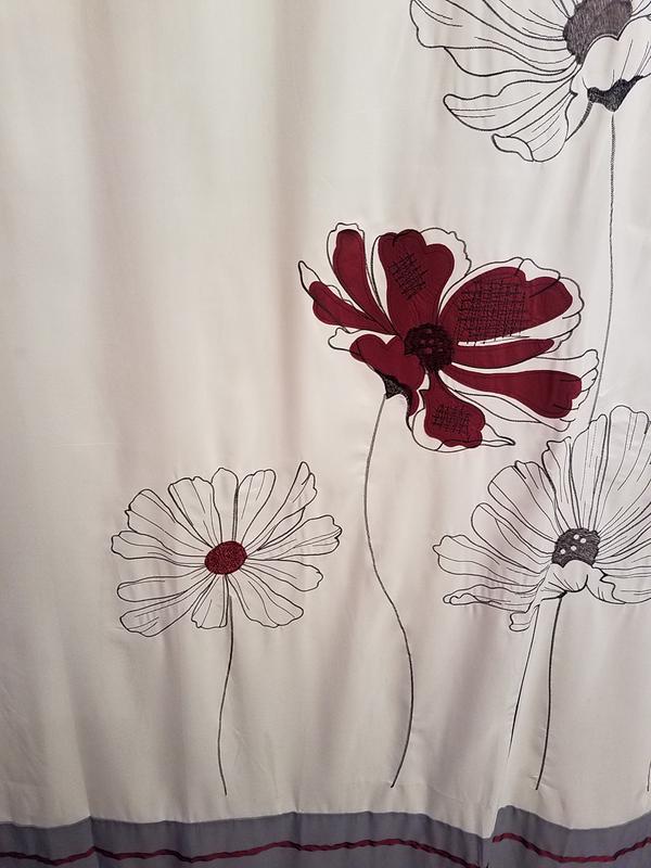 after steaming, creases relaxed