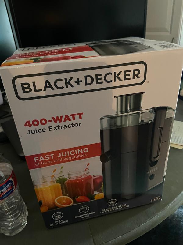 BLACK+DECKER 400W ジューサー BLACK+DECKER 400W ジューサー