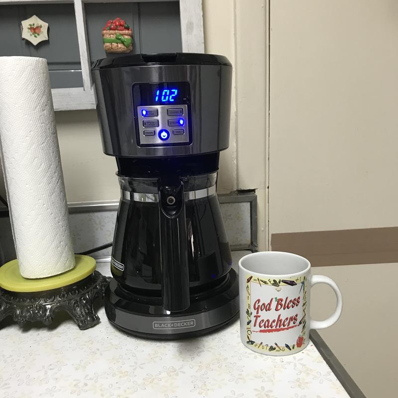 Black+Decker 12-Cup Programmable Coffee Maker With Vortex