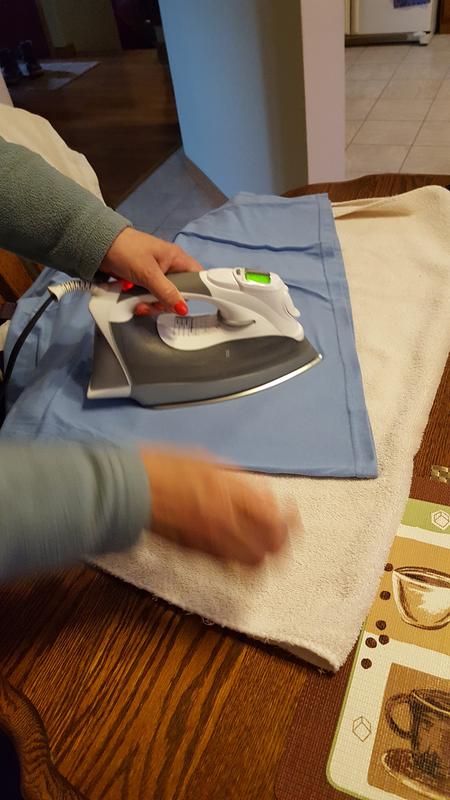 nice and heavy for a smooth press