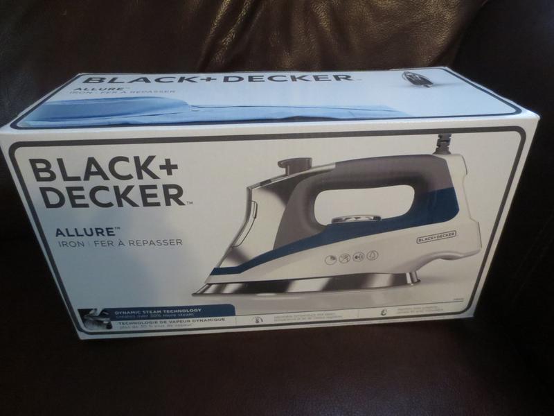 First Photo of my free Black & Decker Allure Steam Iron from the Spectrum Brands First Look Community