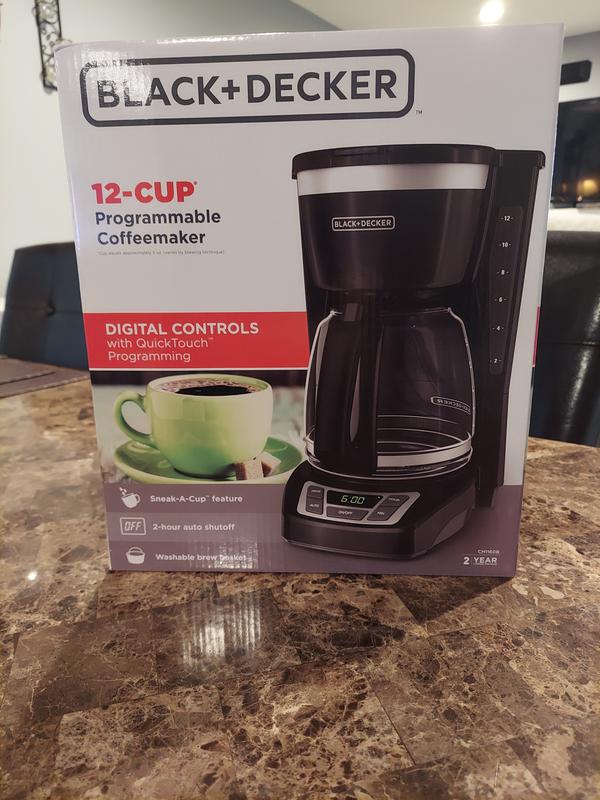 Black And Decker 12 Cup Under Coffee Maker Matttroy
