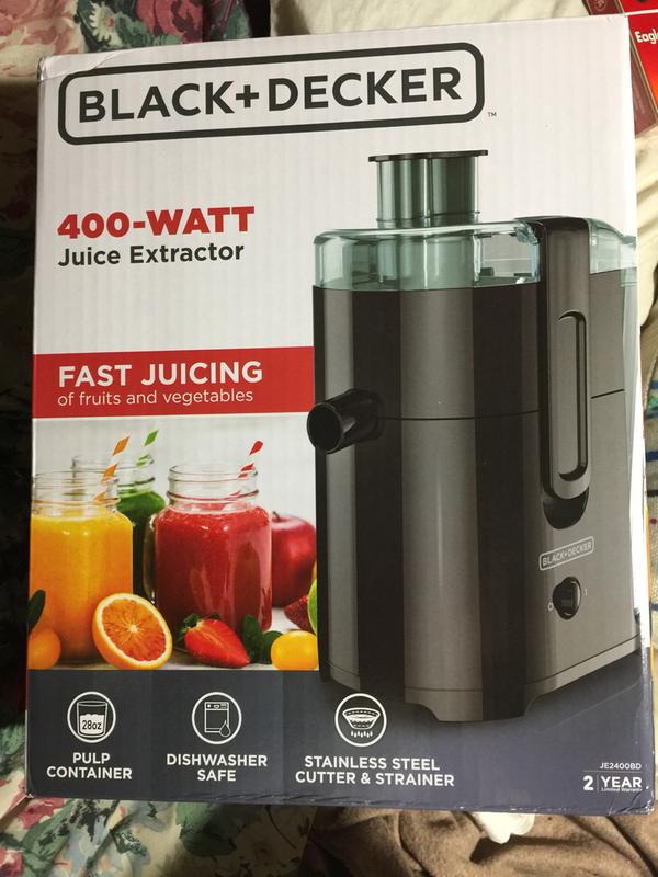 BLACK+DECKER 400W ジューサー BLACK+DECKER 400W ジューサー Black+Decker 400W Compact Self