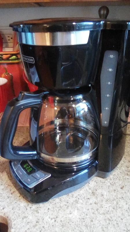 Black+Decker 12-Cup Programmable Coffeemaker, Black, Cm1160b - Zars Buy