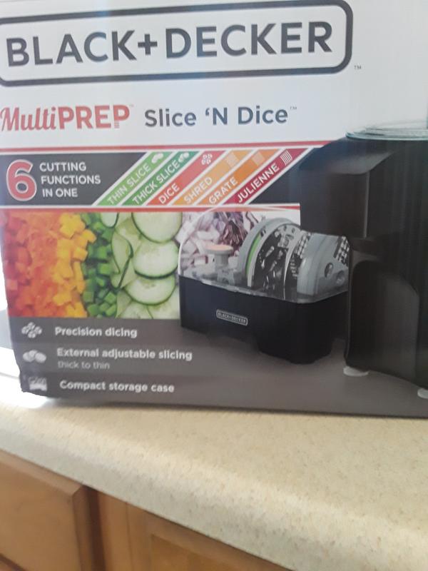Black & Decker Multi-Prep Slice 'N Dice Food Processor