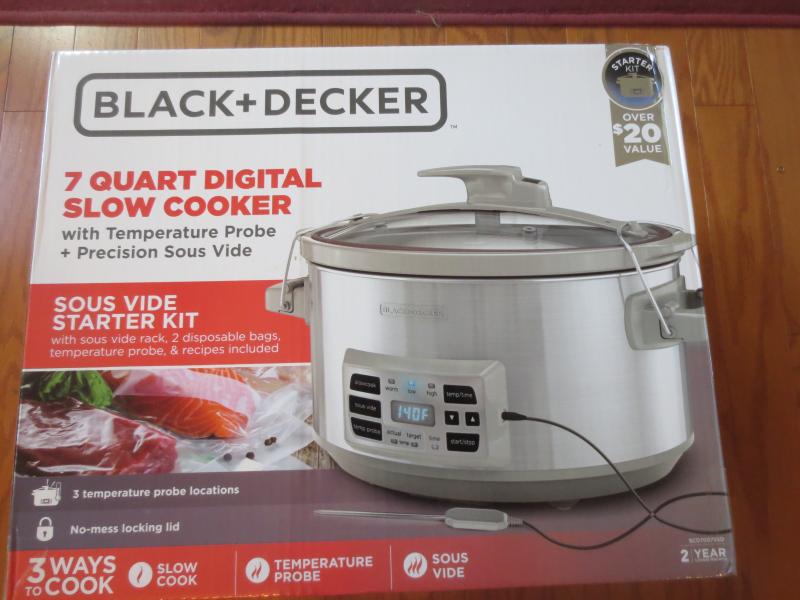 Black & Decker Precision Sous Vide Digital Slow Cooker - 3