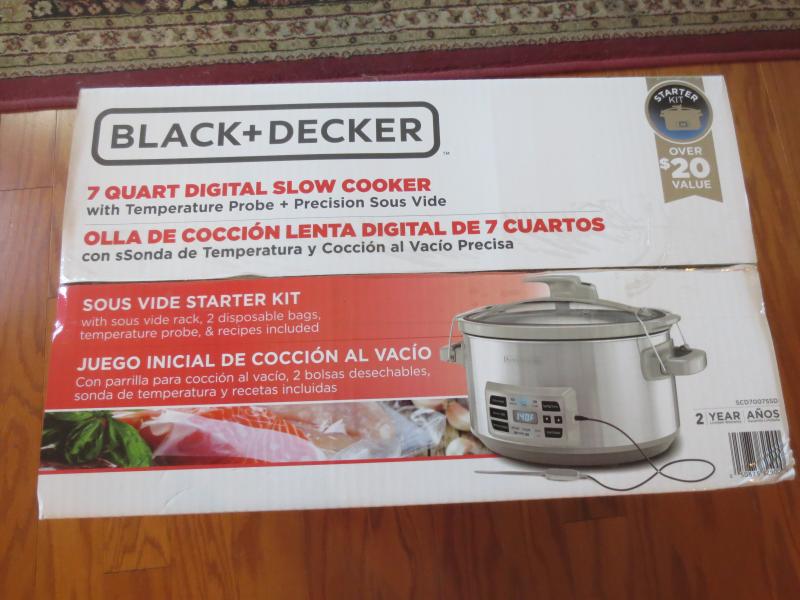 Black & Decker Precision Sous Vide Digital Slow Cooker - 6