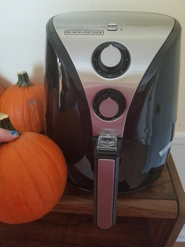 BLACK+DECKER 2 l Air Fryer Deep Fryer HF110SBD - The Home Depot