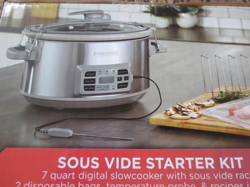 Black & Decker Precision Sous Vide Digital Slow Cooker - 4
