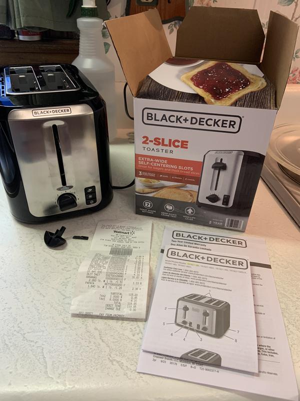 2-Slice Toaster TR7827-1BD | BLACK + DECKER