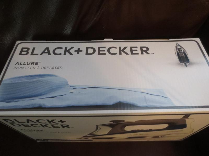 Second Photo of my free Black & Decker Allure Steam Iron from the Spectrum Brands First Look Community
