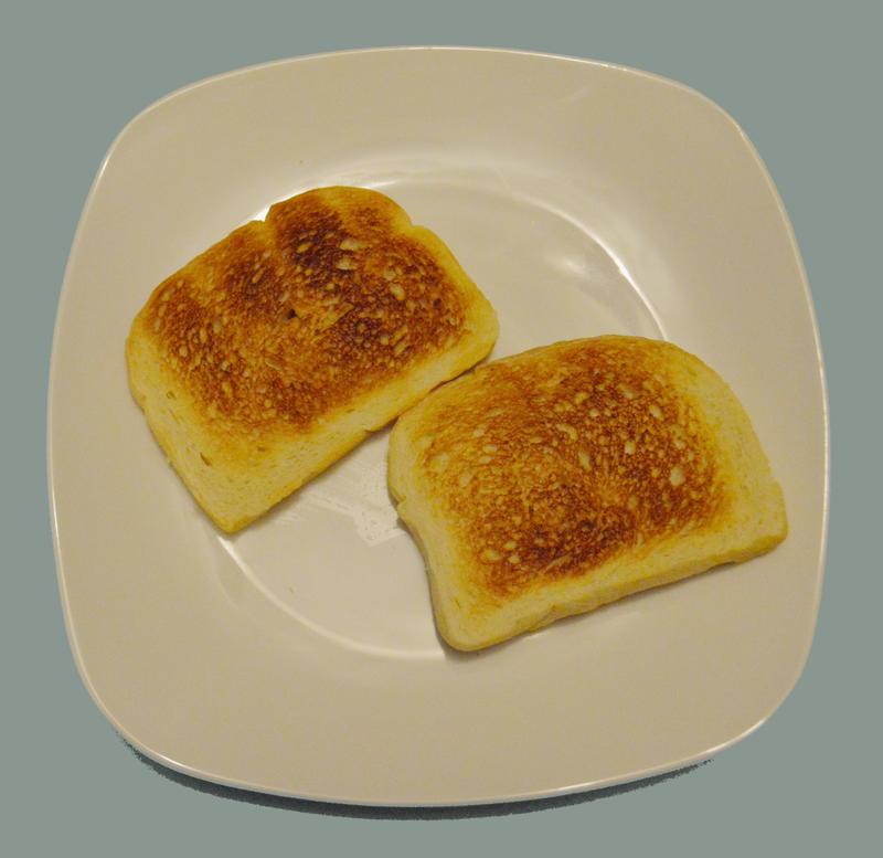 Sourdough toast, toasted with BLACK+DECKER 2-Slice toaster