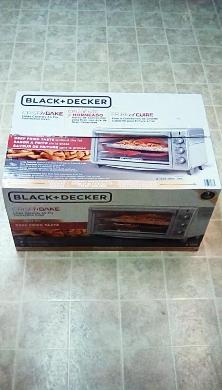 BLACK+DECKER TO3265XSSD Extra Wide Crisp ‘N Bake Air Fry Toaster Oven