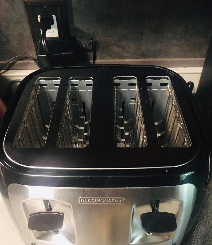 REVIEW BLACK+DECKER 4-Slice Toaster with Extra-Wide Slots TR1478BD