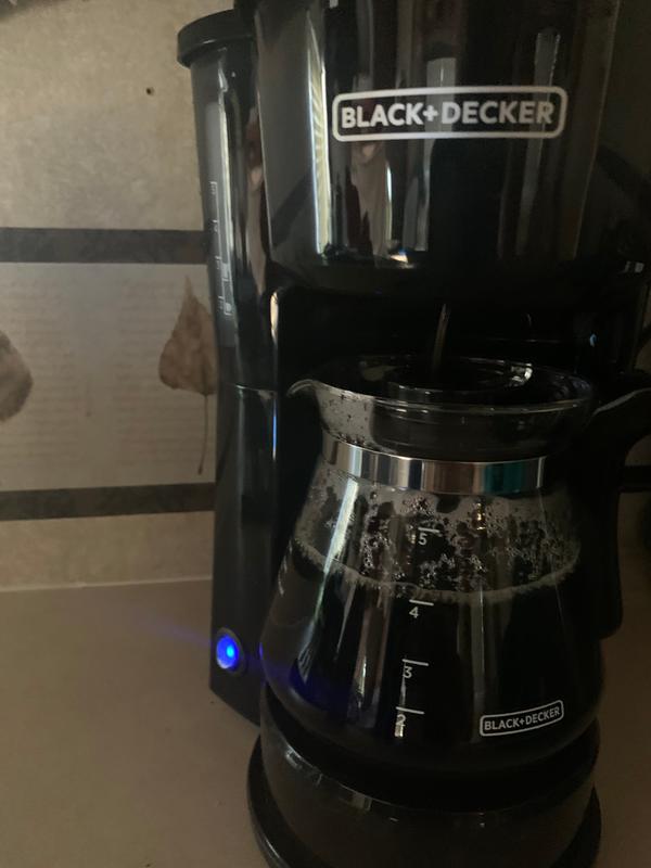  BLACK+DECKER CM0750BS 4-in-1 5-Cup Coffee Station Coffeemaker,  Black Stainless Steel: Home & Kitchen