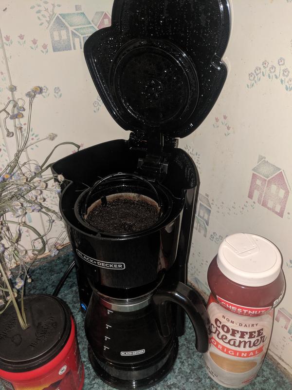  BLACK+DECKER CM0755S 4-in-1 5-Cup Coffee Station Coffeemaker,  Black: Home & Kitchen