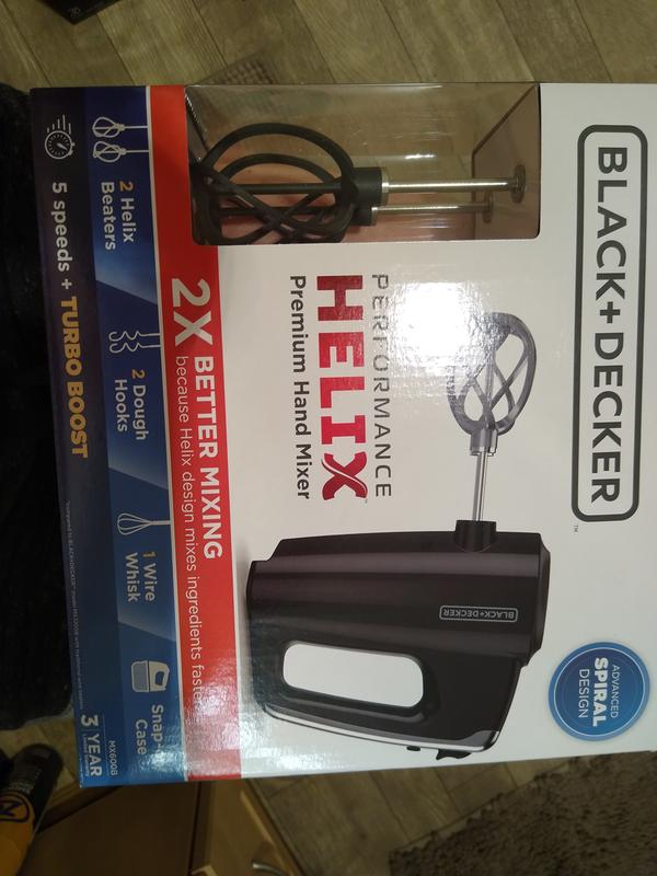 Buy the Black + Decker Performance Helix Premium Hand Mixer Sealed