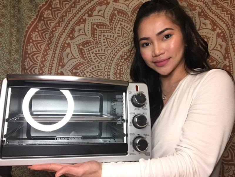 Not heavy and the size is perfect!