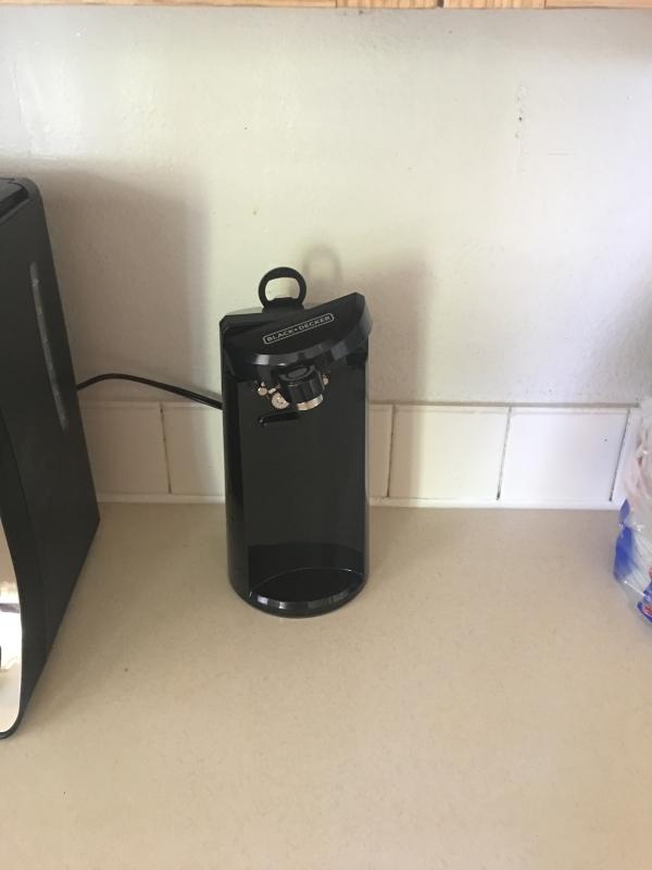 My black and decker can opener