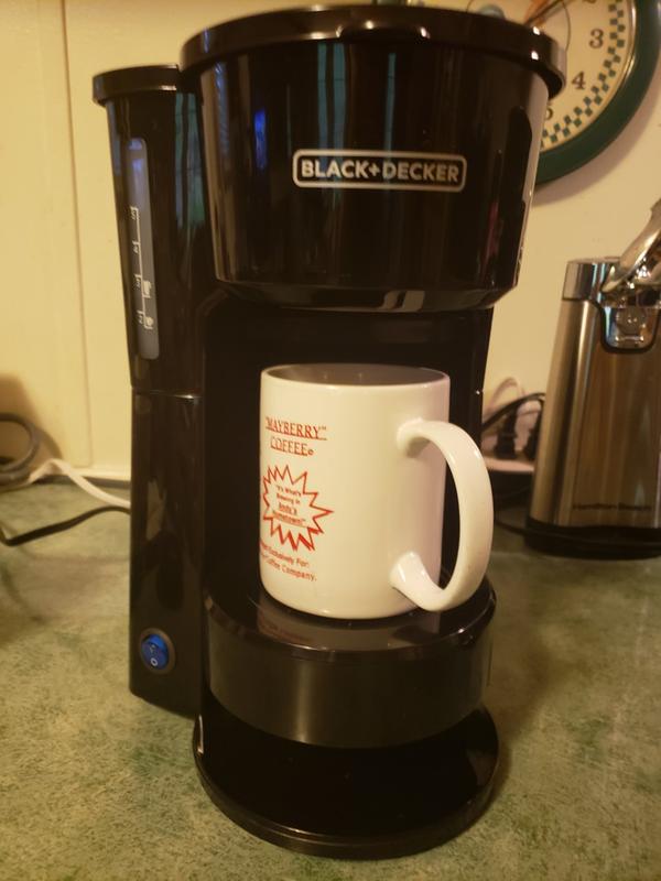 Black+Decker 4-in-1 5-Cup Coffeemaker Black CM0755S - Best Buy