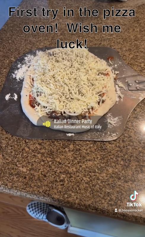 Photo by Hoosier Blackstoner of Pizza Oven with Mobile Cart