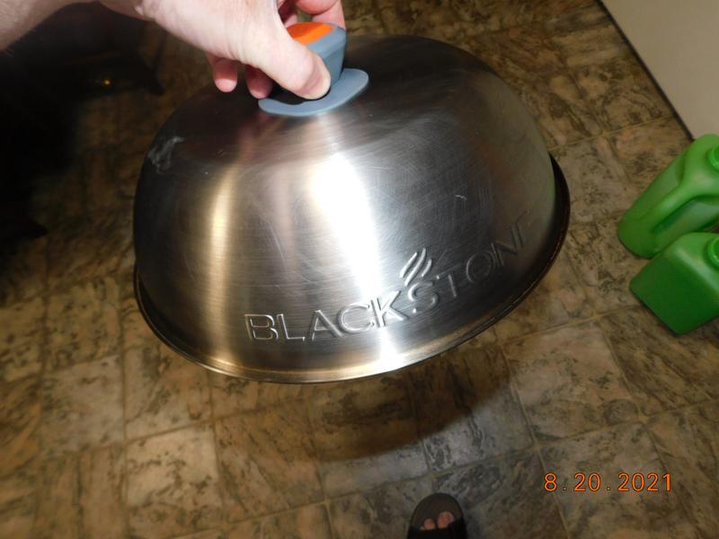 This is before I washed it after cooking one of the absolute best steaks I've ever had in my life.