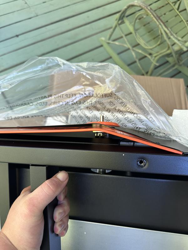 Photo submitted with review of product