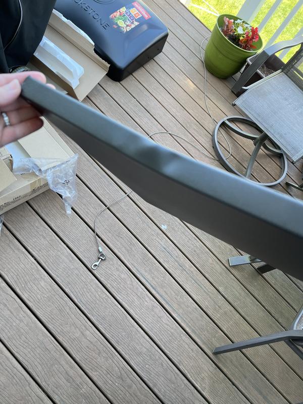 Photo submitted with review of product