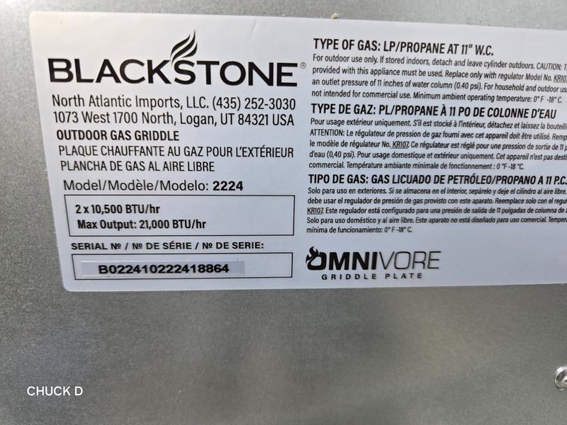 Photo submitted with review of product